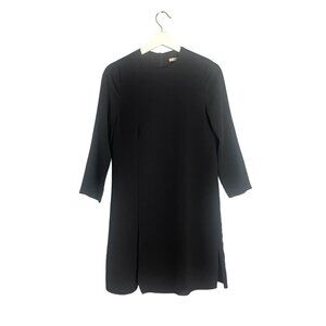 OAK + FORT Black Flowy Dress Size XS Classic Neutral Business Casual Office